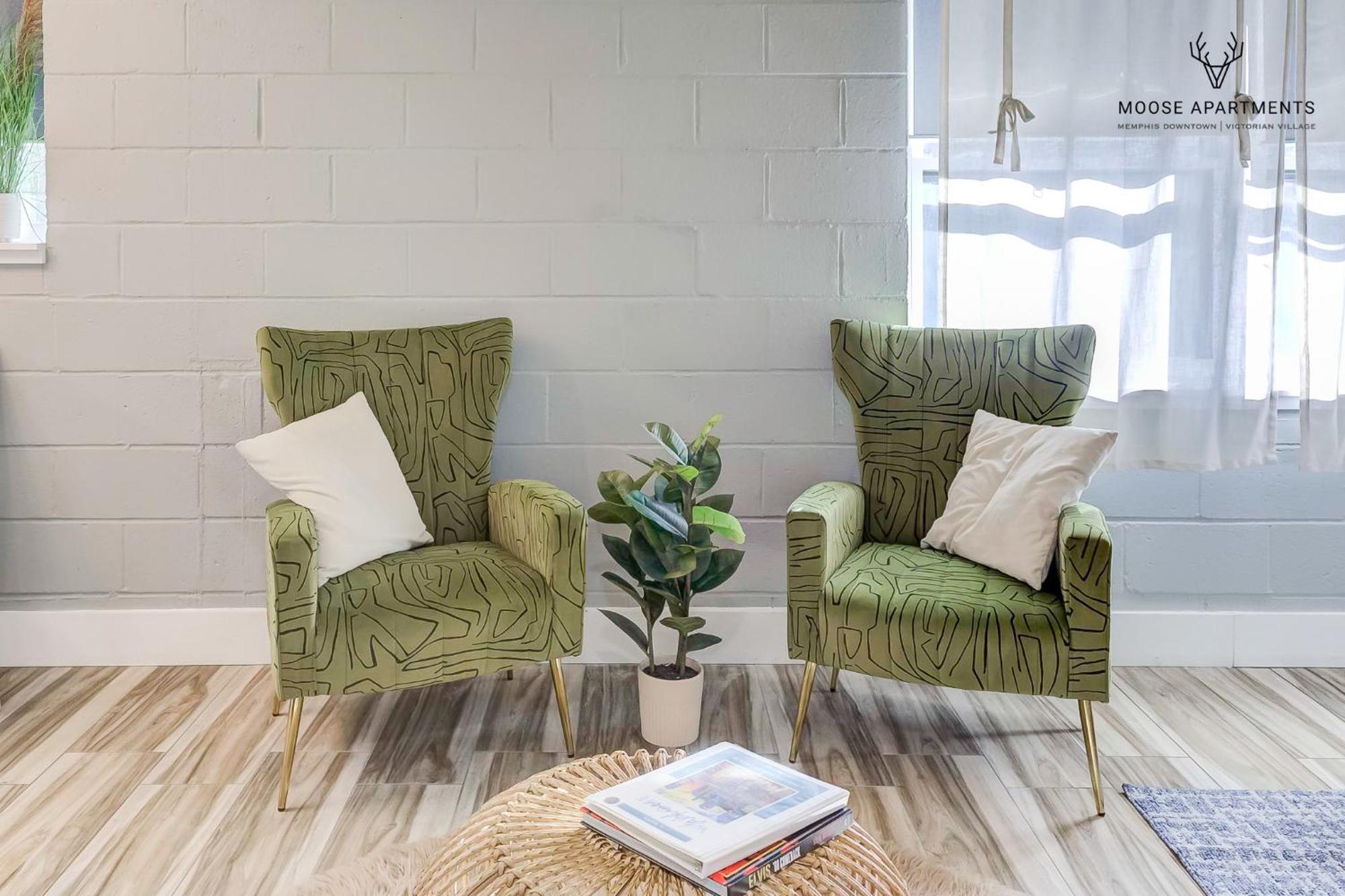The Moose #6 - Modern Luxe Studio With Free Parking & King Bed Memphis Exterior foto