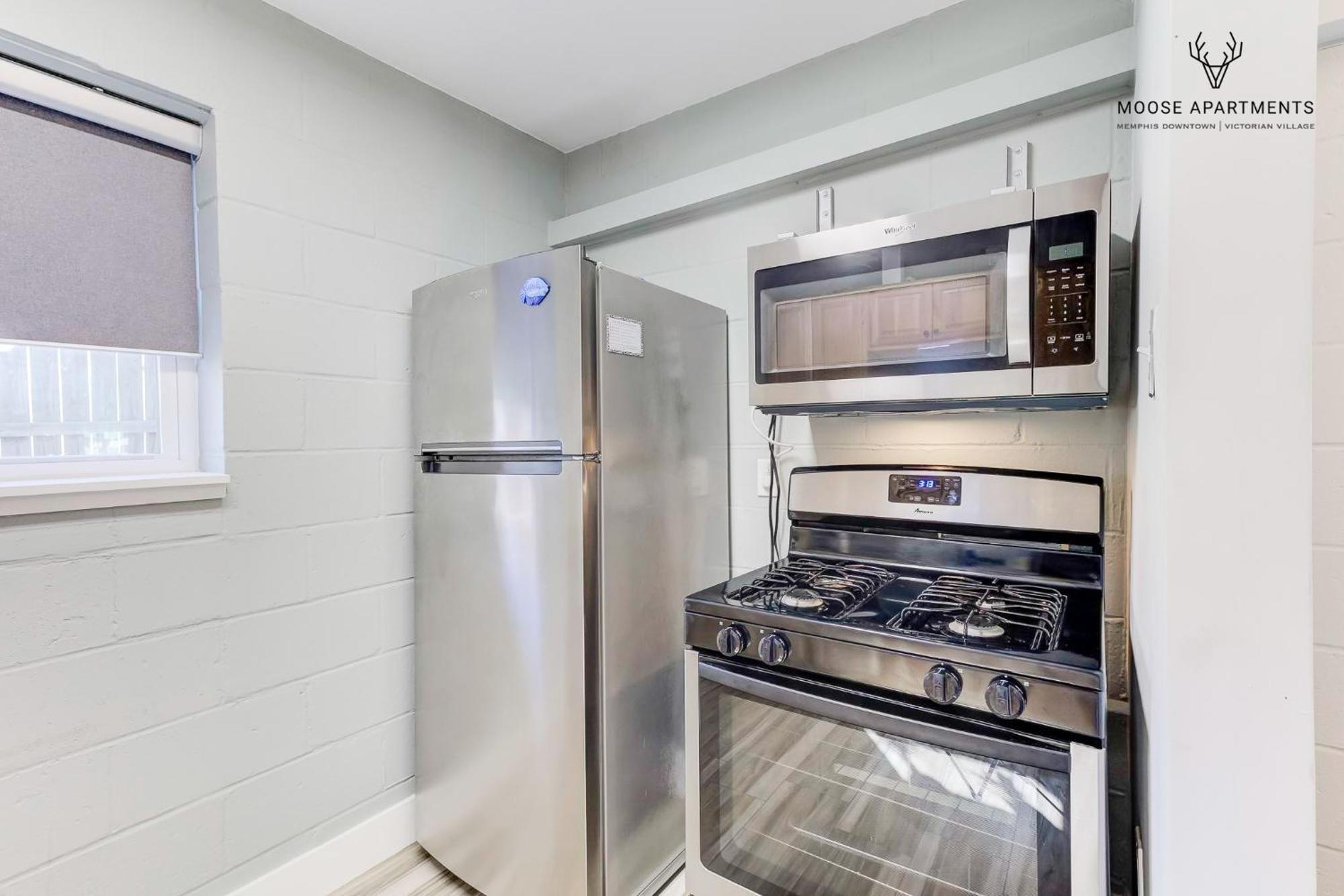 The Moose #6 - Modern Luxe Studio With Free Parking & King Bed Memphis Exterior foto
